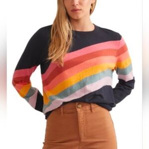 🌟40% OFF SALE, Marine Layer Sunset Icon Crewneck Cotton Sweater, Women's Medium